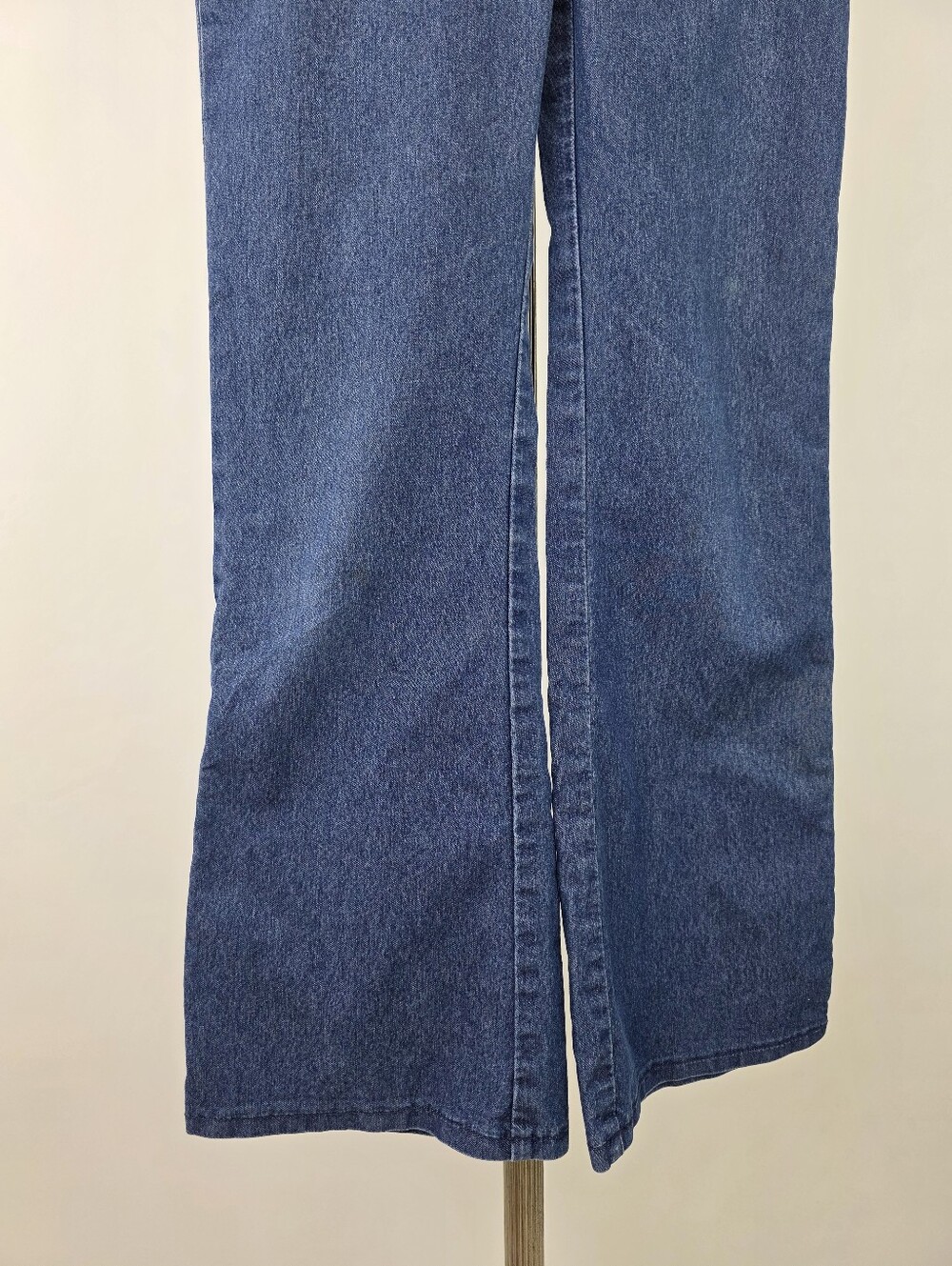 Limited Too Vintage Y2K Girl's Medium Wash Wide Leg Flare Sleek Denim Jeans 10 - Picture 3 of 6